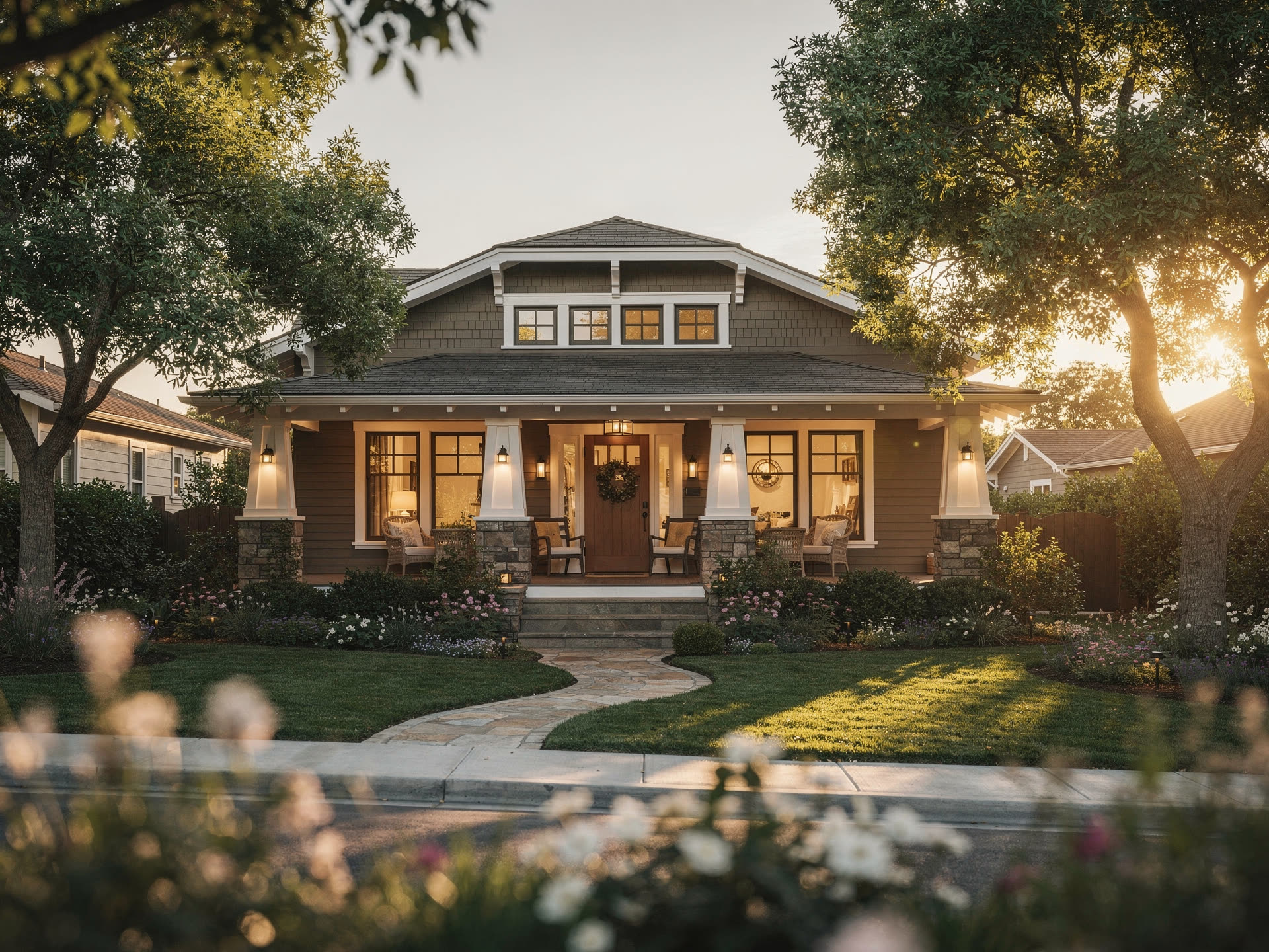 Charming Craftsman home with wraparound porch